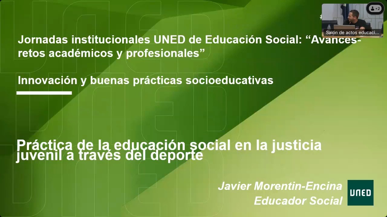 Práctica de la educación social en la justicia juvenil a través del deporte