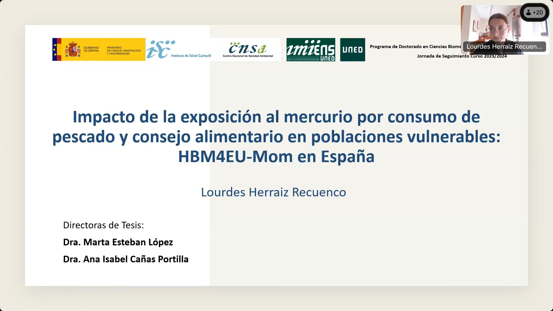 Impacto de la exposición al mercurio por consumo de pescado y consejo alimentario en poblaciones vulnerables: HBM4EU-Mom en España