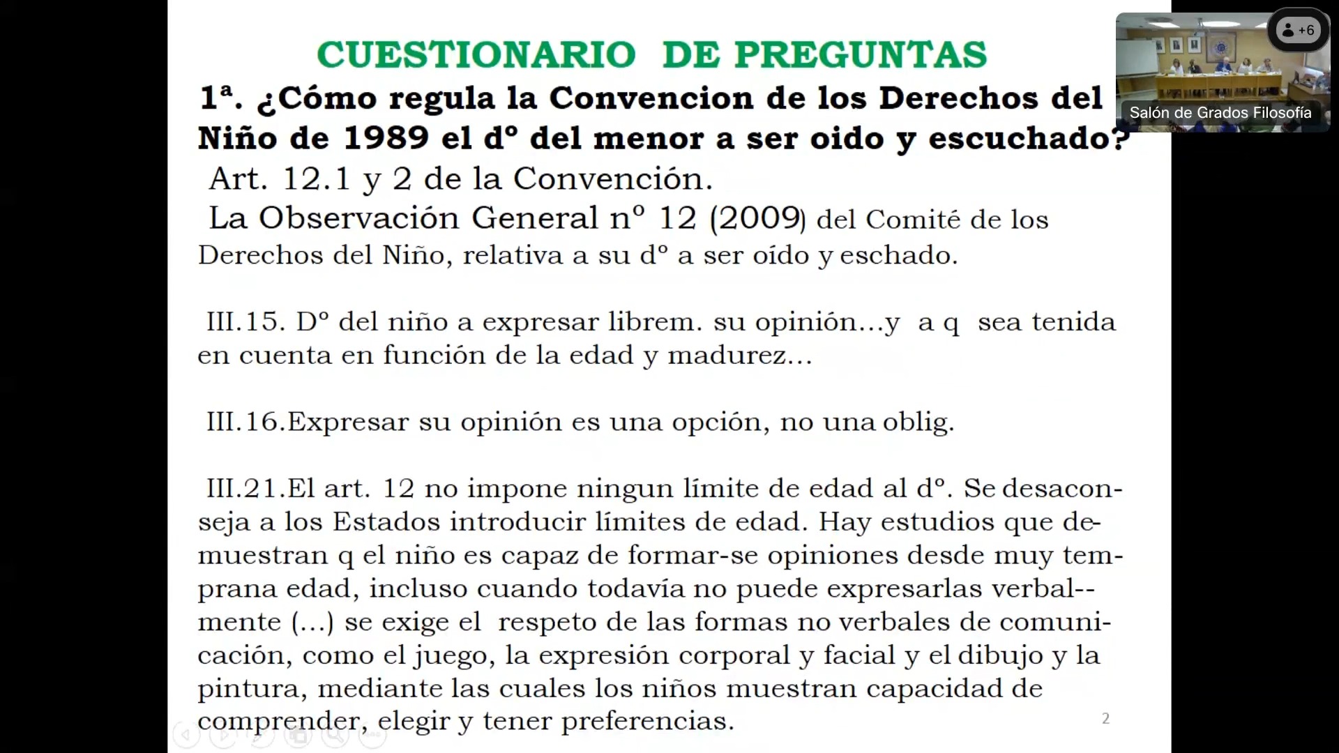 La importancia de la escucha del menor en el procedimiento español de restitución de menores