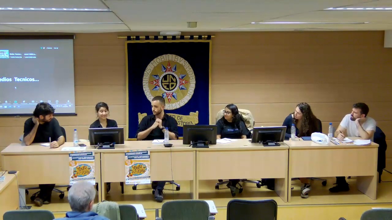 Mesa redonda: Experiencias de activismos juveniles