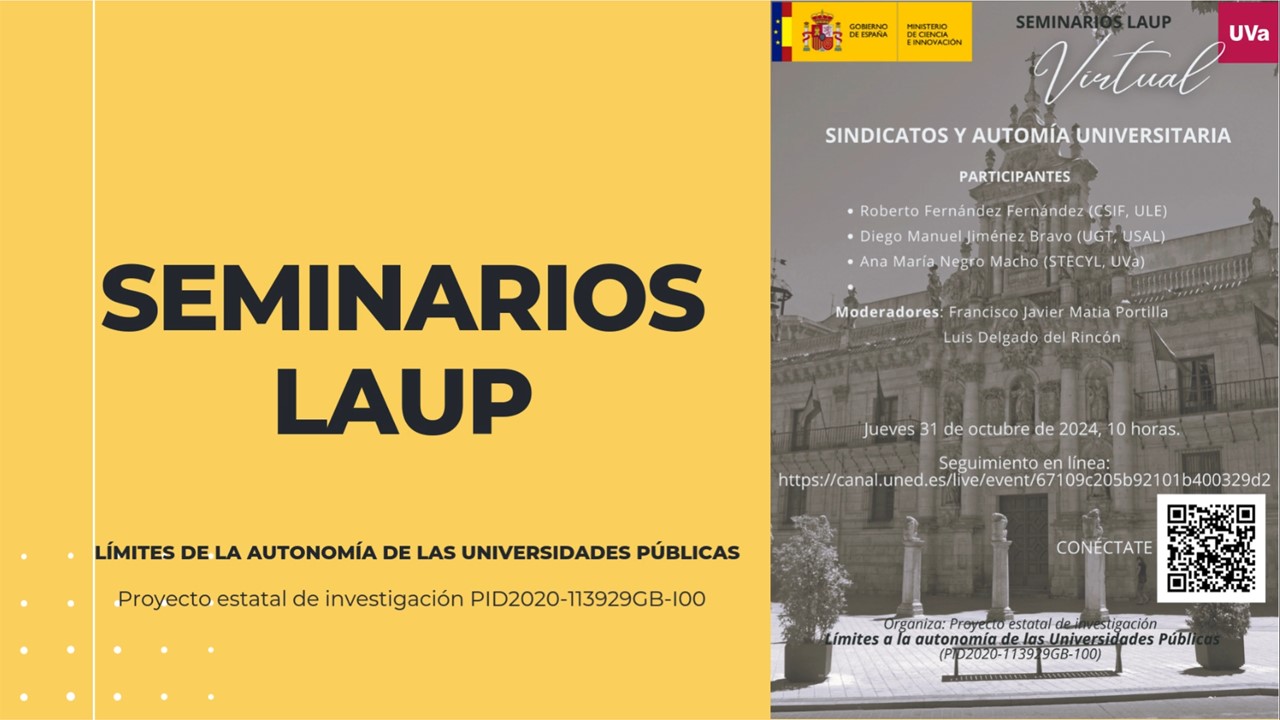 Seminario “Sindicatos y Autonomía Universitaria”