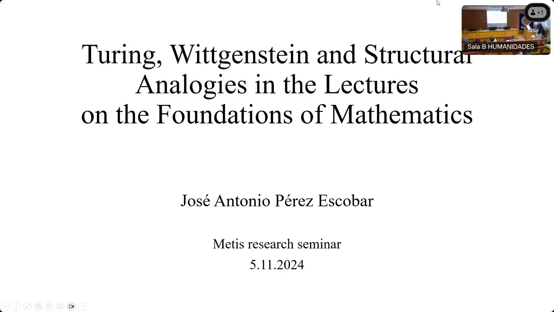 Structural analogies in mathematics and the disagreement between Turing and Wittgenstein I