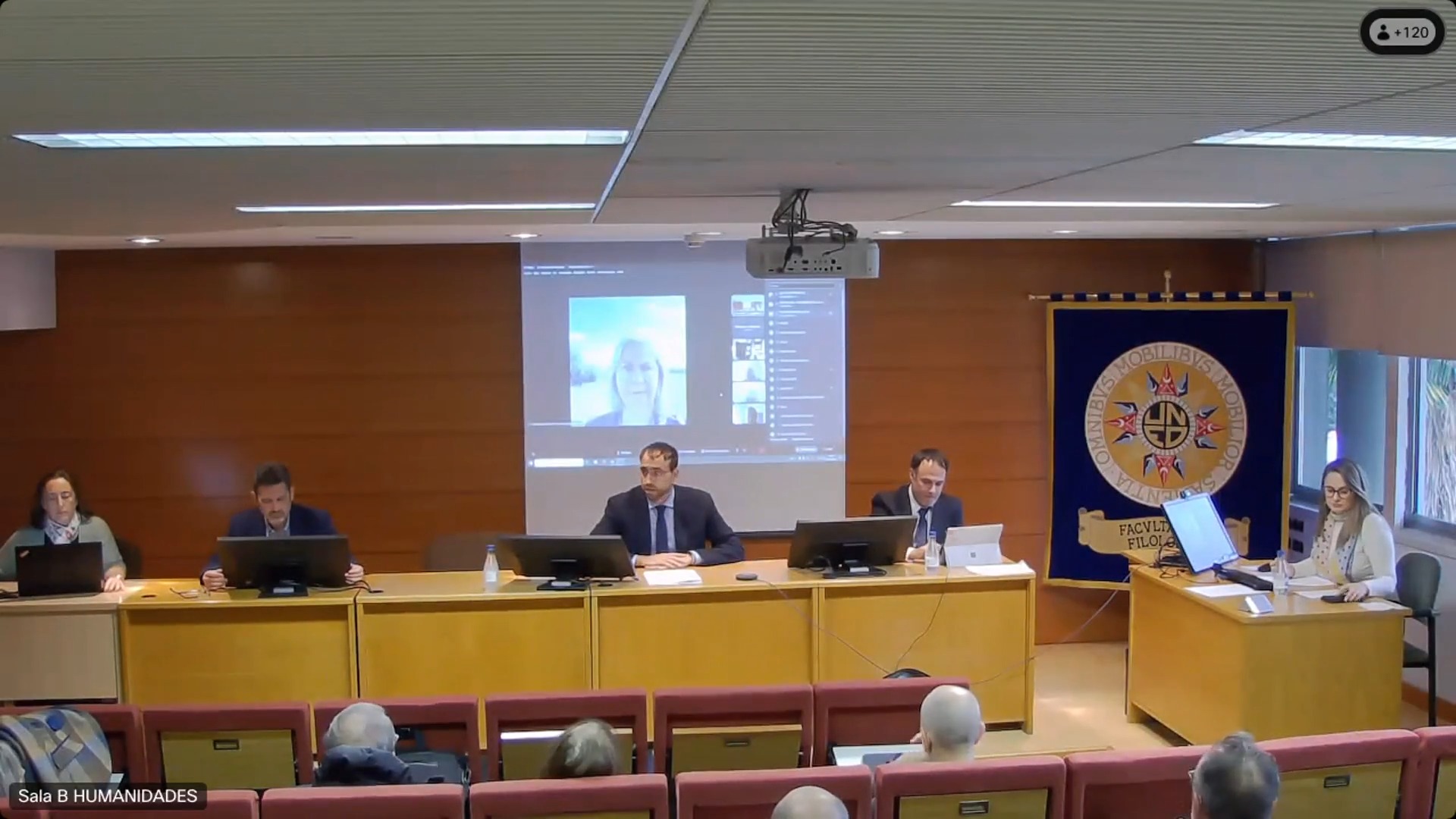 Inauguración de la V Jornada Científica de la EIDUNED