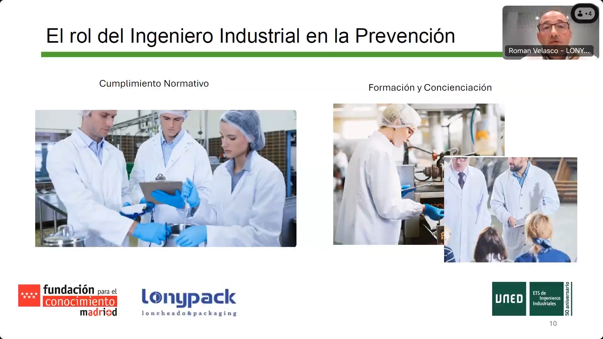 La seguridad en la industria alimentaria y el rol del ingeniero industrial en la prevención