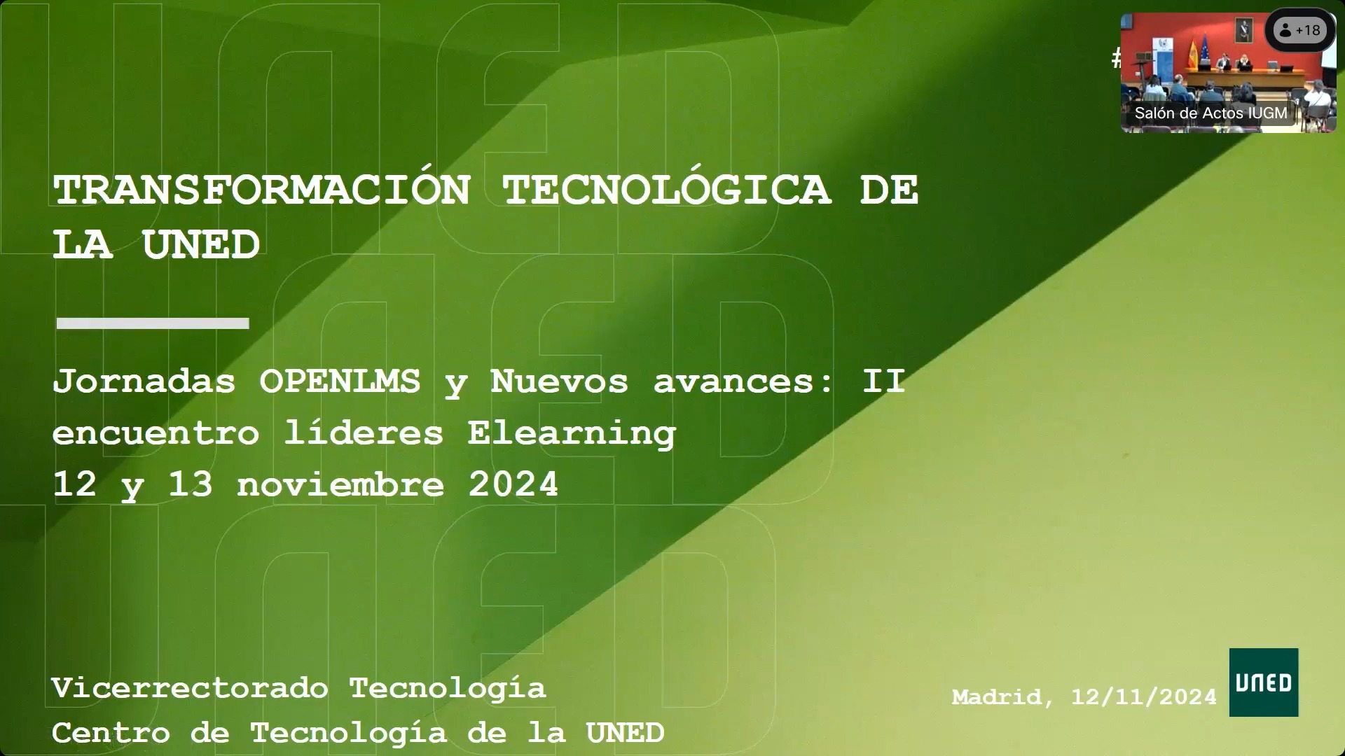 Transformación digital en la UNED