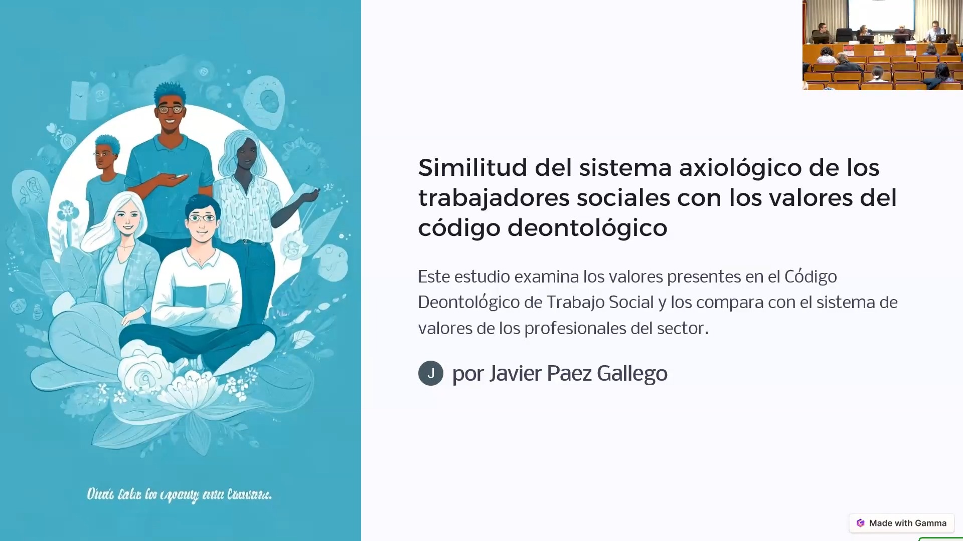 Análisis comparativo entre los valores profesionales del trabajo social y los valores del código deontológico: un estudio crítico