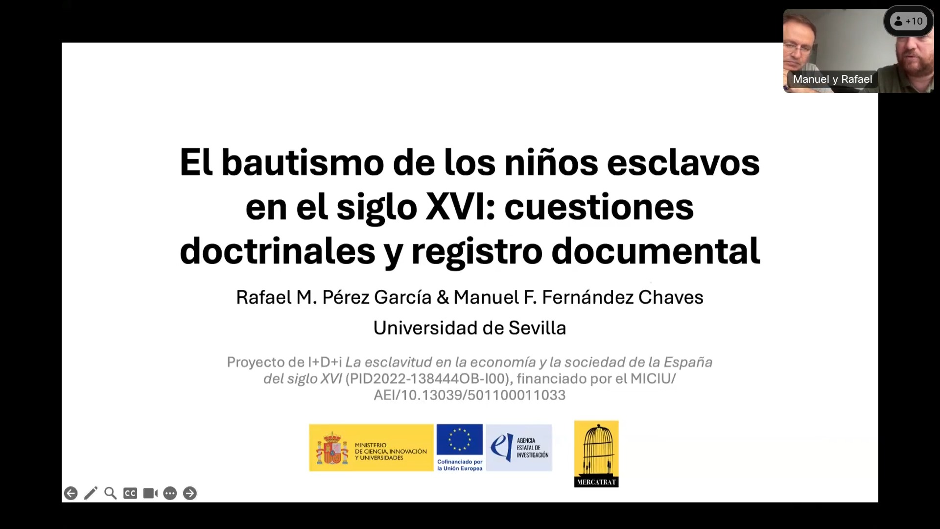 El bautismo de los niños esclavos en el siglo XVI: cuestiones doctrinales y registro documental