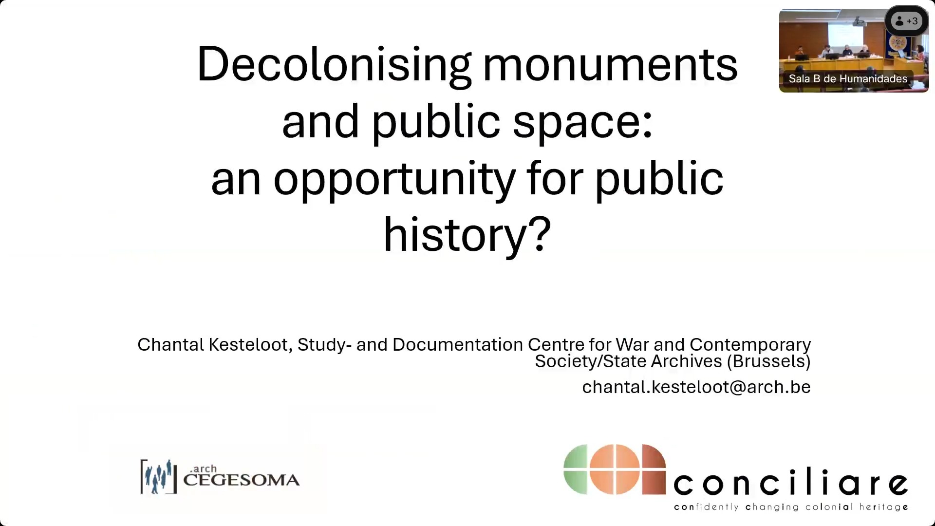 Decolonising monuments and public space: an opportunity for public history?