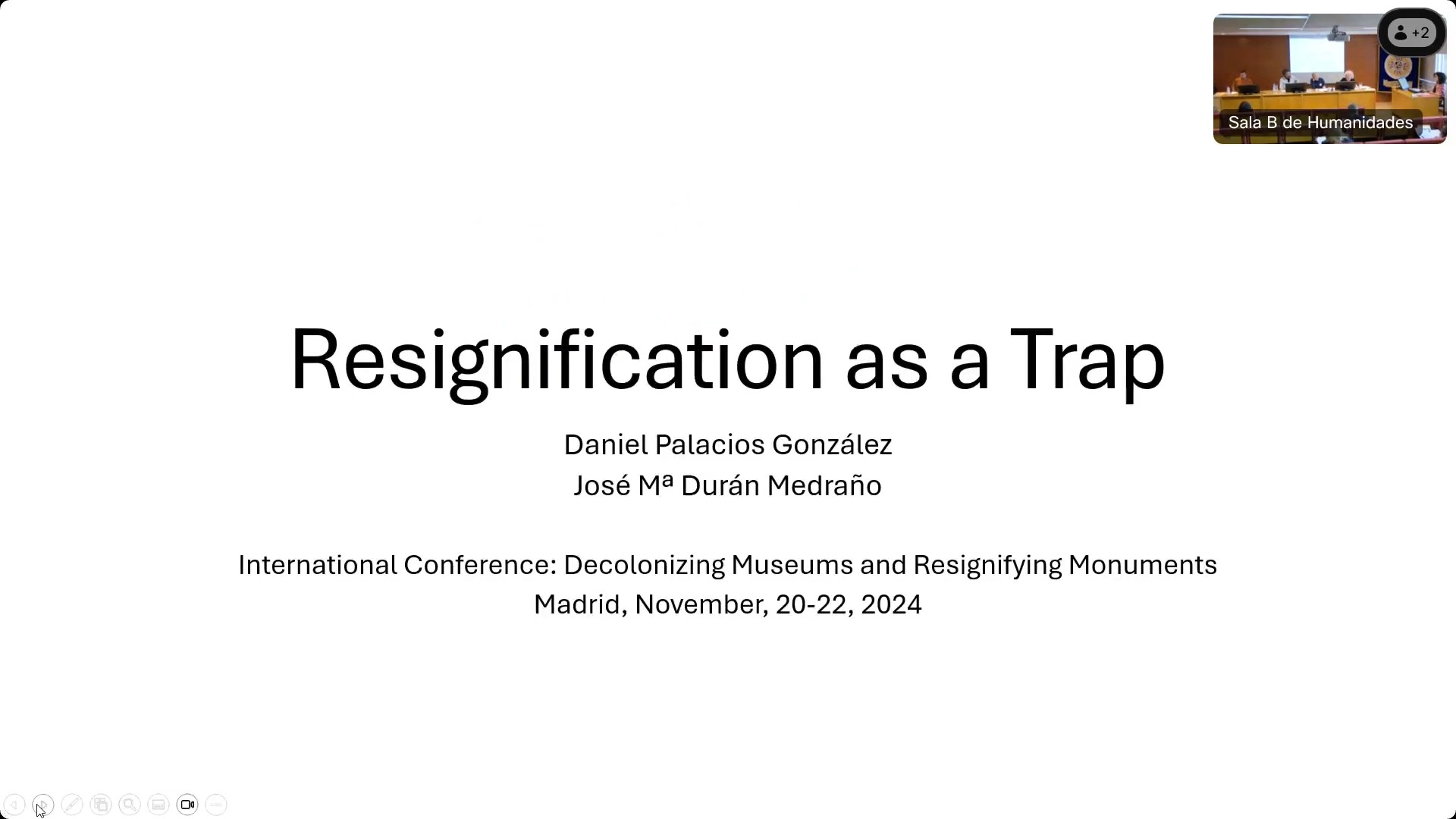 Resignification as a Trap