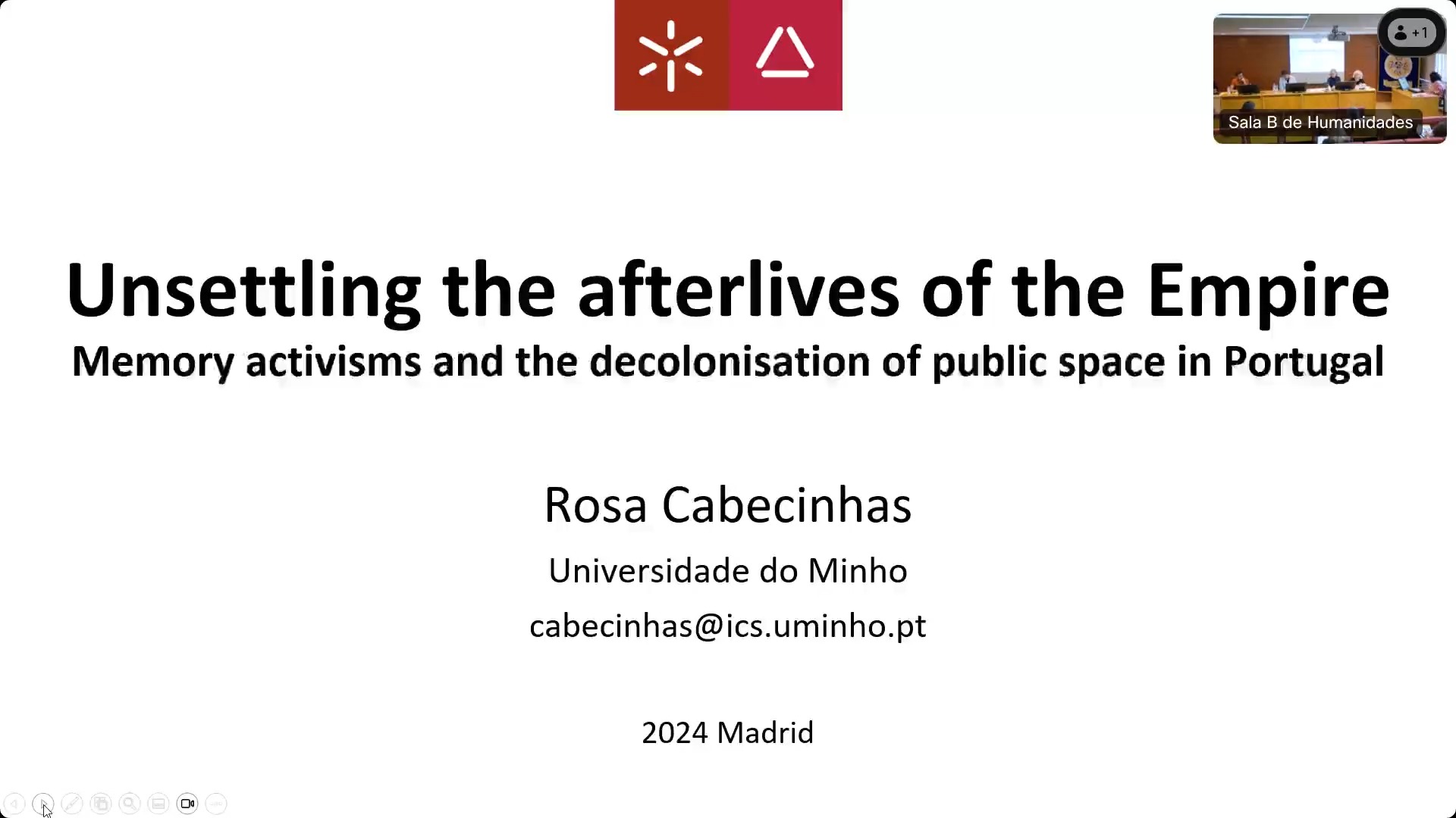 Unsettling the afterlives of the Empire. Memory activisms and the decolonisation of public space in Portugal