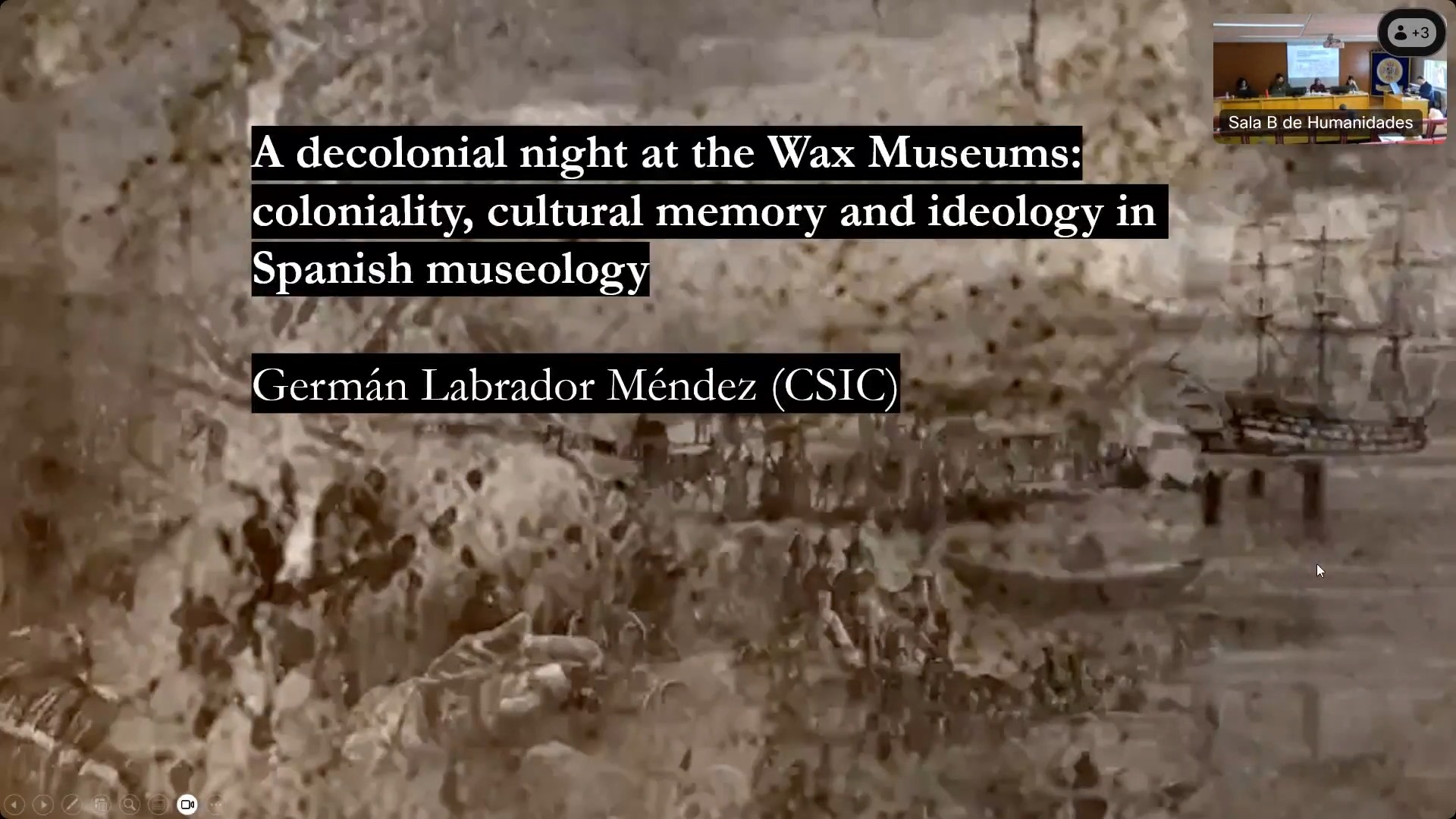 A decolonial night at the Wax Museums: coloniality, cultural memory and ideology in Spain museology