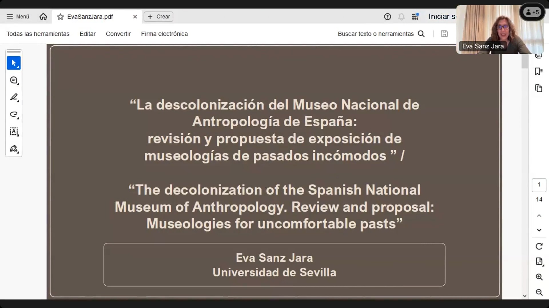 La descolonización del Museo Nacional de  Antropología de España: revisión y propuesta de exposición de museologías de pasados  incómodos