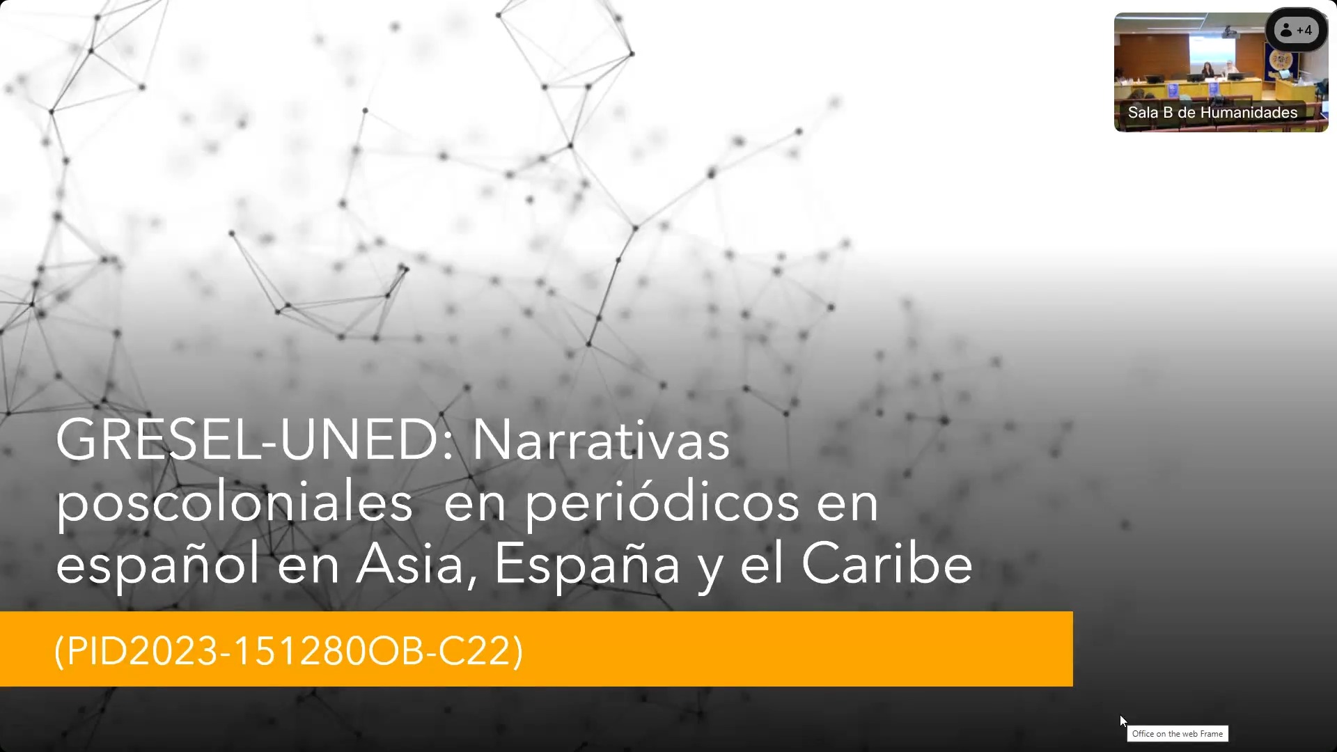 GRESEL-UNED: Narrativas poscoloniales en periódicos en español de Asia, España y el Caribe hispánico