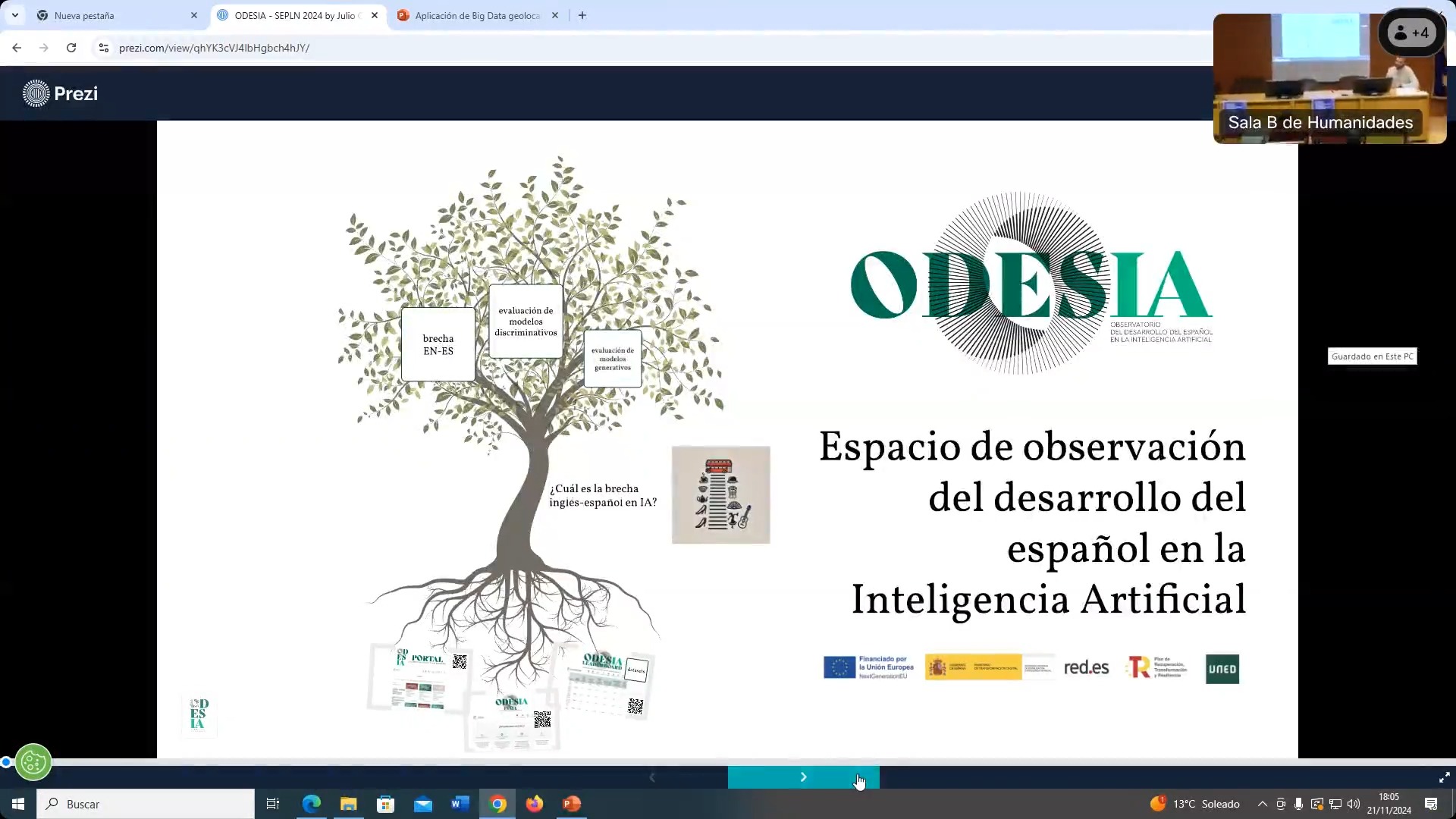 ODESIA: Espacio de observación del desarrollo del español en la Inteligencia Artificial