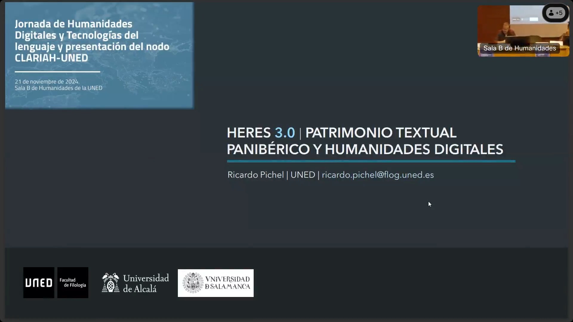 HERES 3.0: Patrimonio textual panibérico y Humanidades Digitales