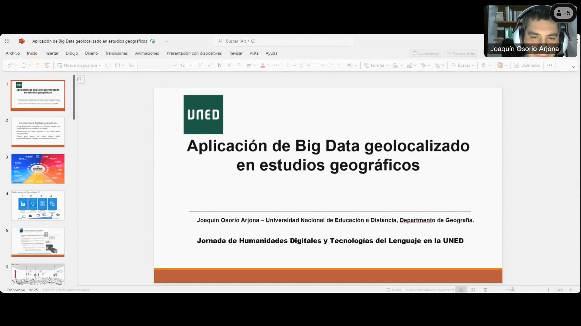 Aplicación de Big Data geolocalizado en estudios geográficos