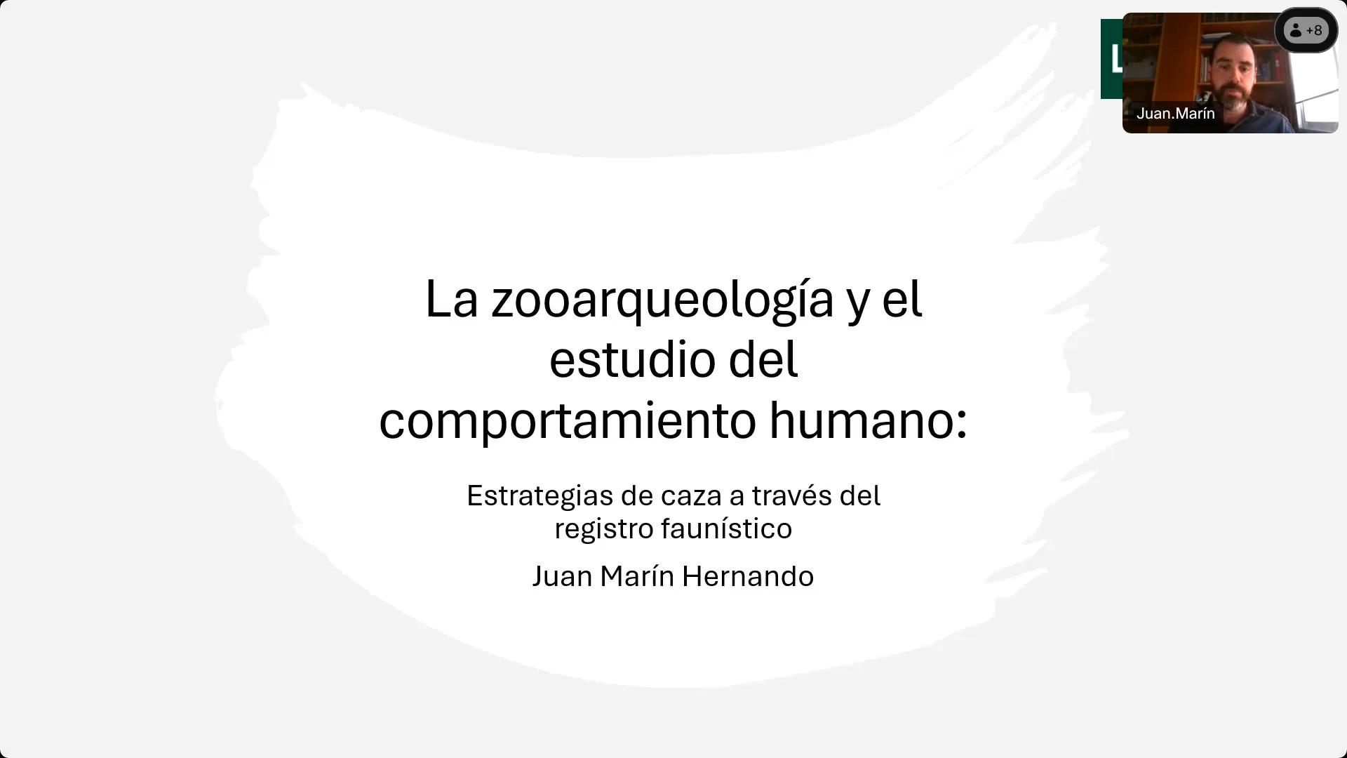 La zooarqueología y el estudio del  comportamiento humano: estrategias de caza a través del registro faunístico