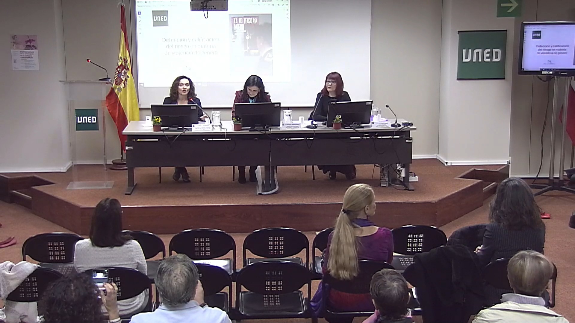 Presentación del Día Internacional de la eliminación de la violencia contra la Mujer