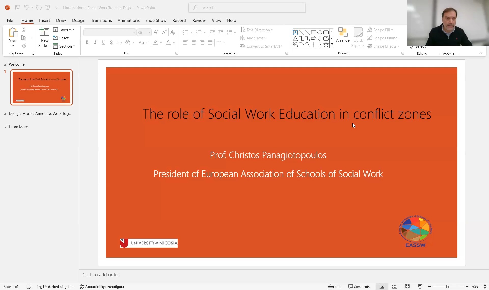 The role of Social work Education in conflict zones