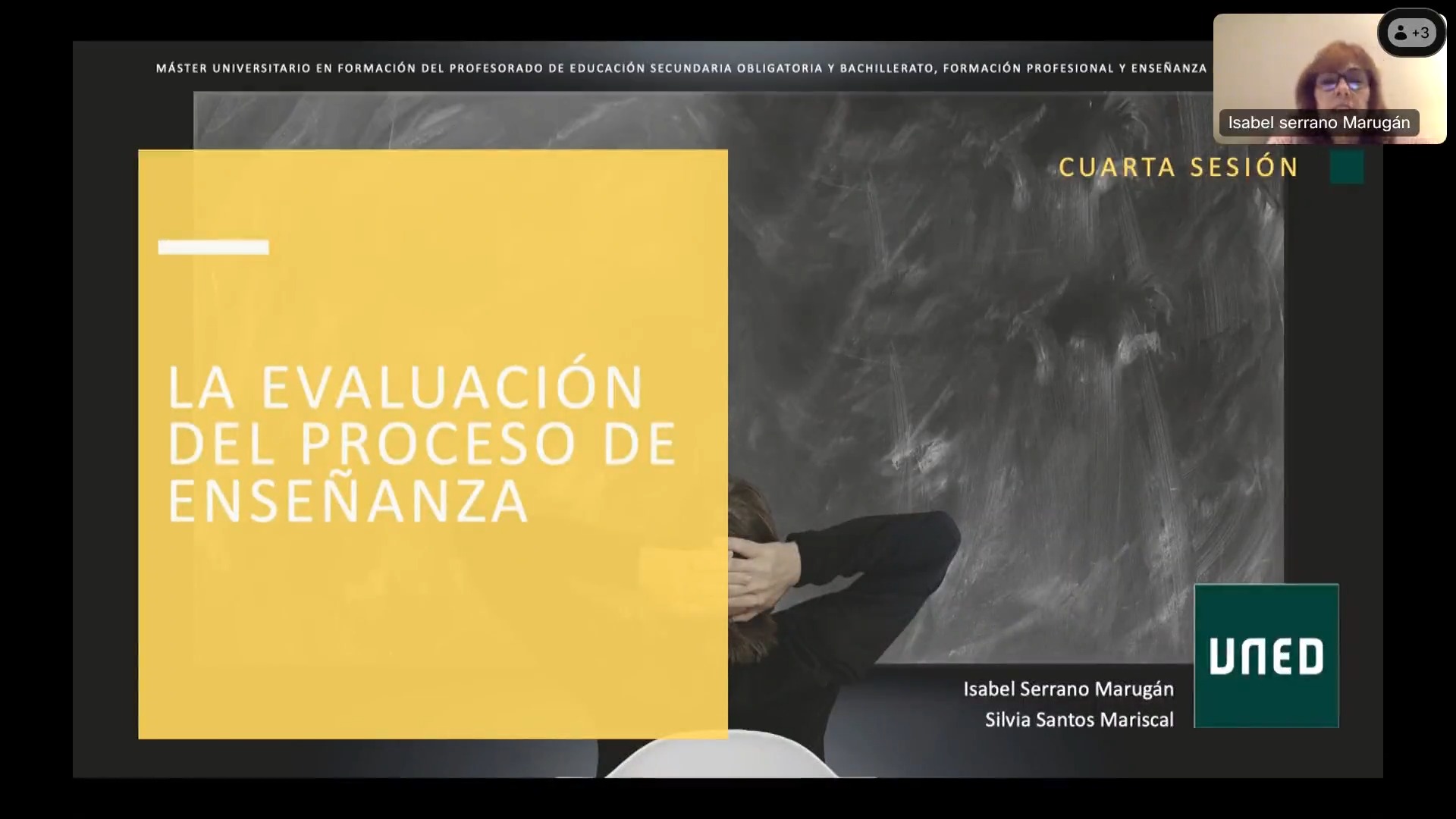 La evaluación del proceso de enseñanza