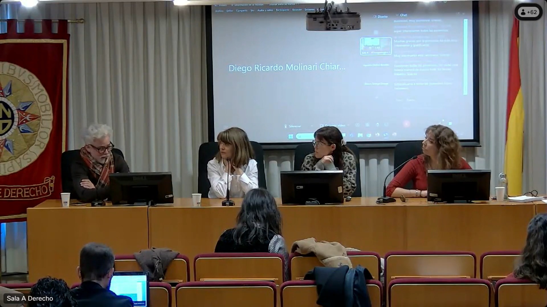 Debate de XLVIII Sesión del Seminario Internacional  Permanente de Derecho Penal  y Criminología de la UNED (SIP)