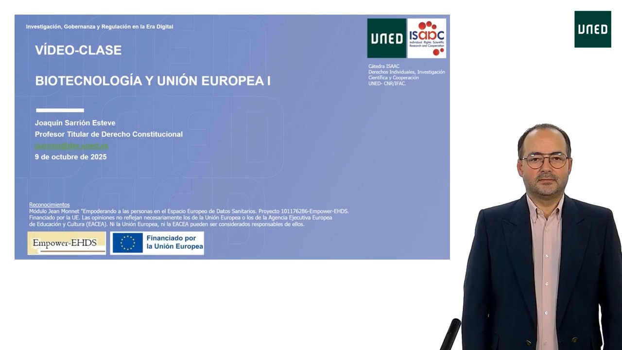 Biotecnología y Unión Europea, parte I