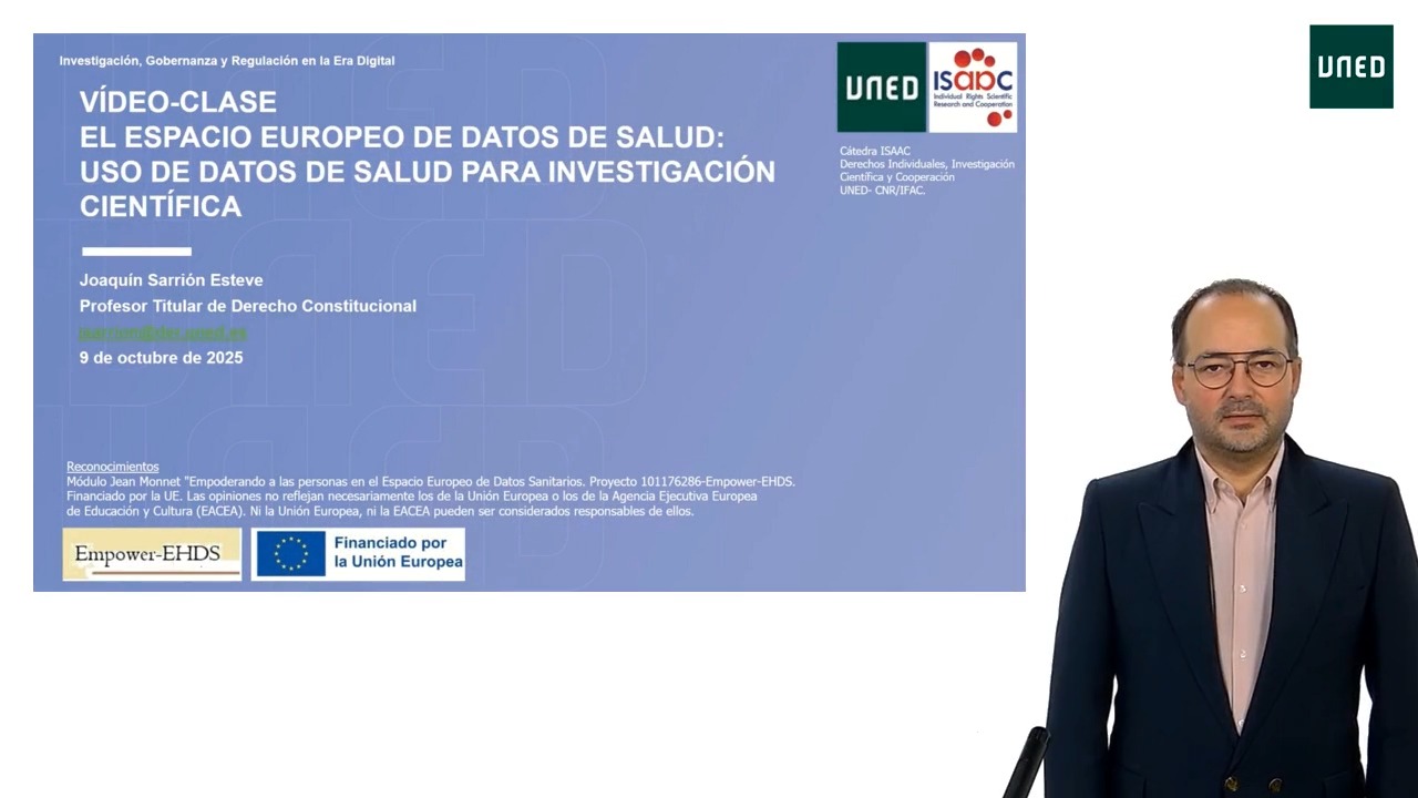 El Espacio Europeo de Datos de salud: uso de datos de salud para asistencia sanitaria