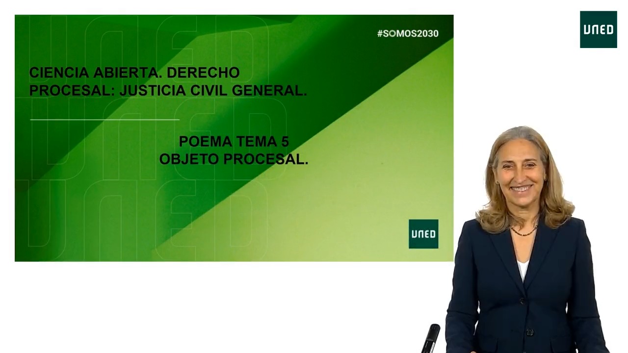 UNIDAD 5. Objeto del proceso. POEMA