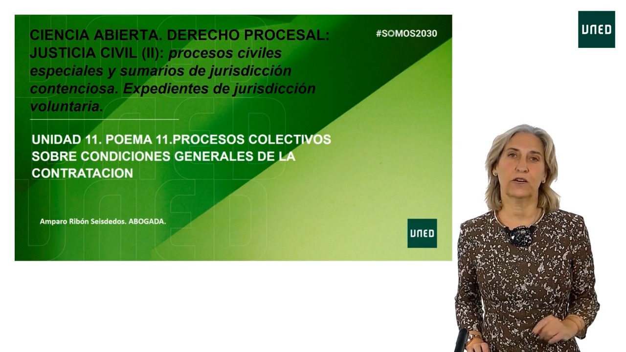 Poema 11: Procesos colectivos sobre condiciones generales de contratación
