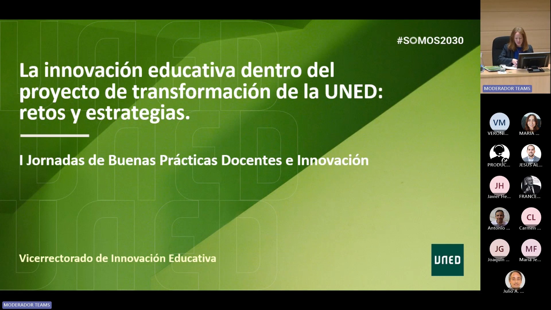 La innovación educativa dentro del proyecto de transformación de la UNED: retos y estrategias