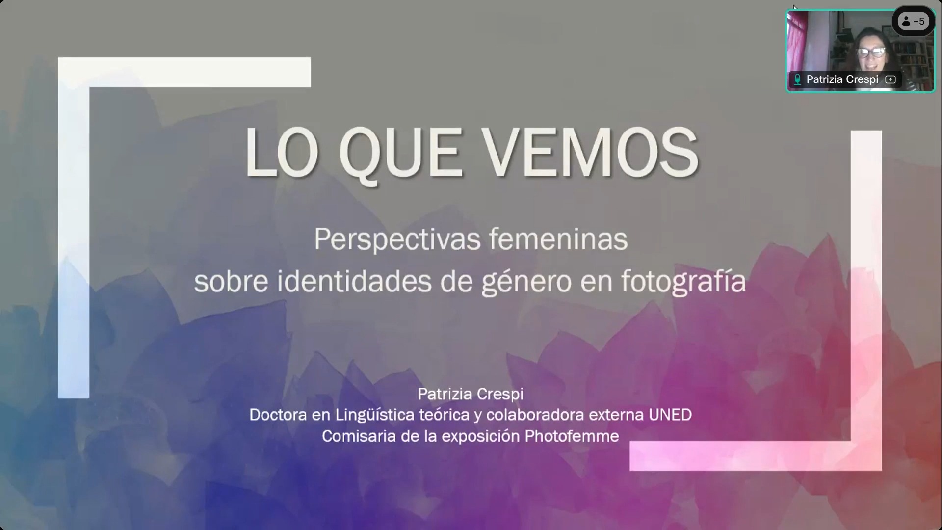 Lo que vemos. Perspectivas femeninas sobre identidades de género en fotografía