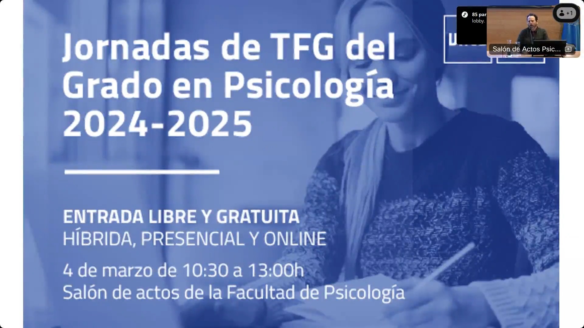 Primera charla: El funcionamiento del TFG