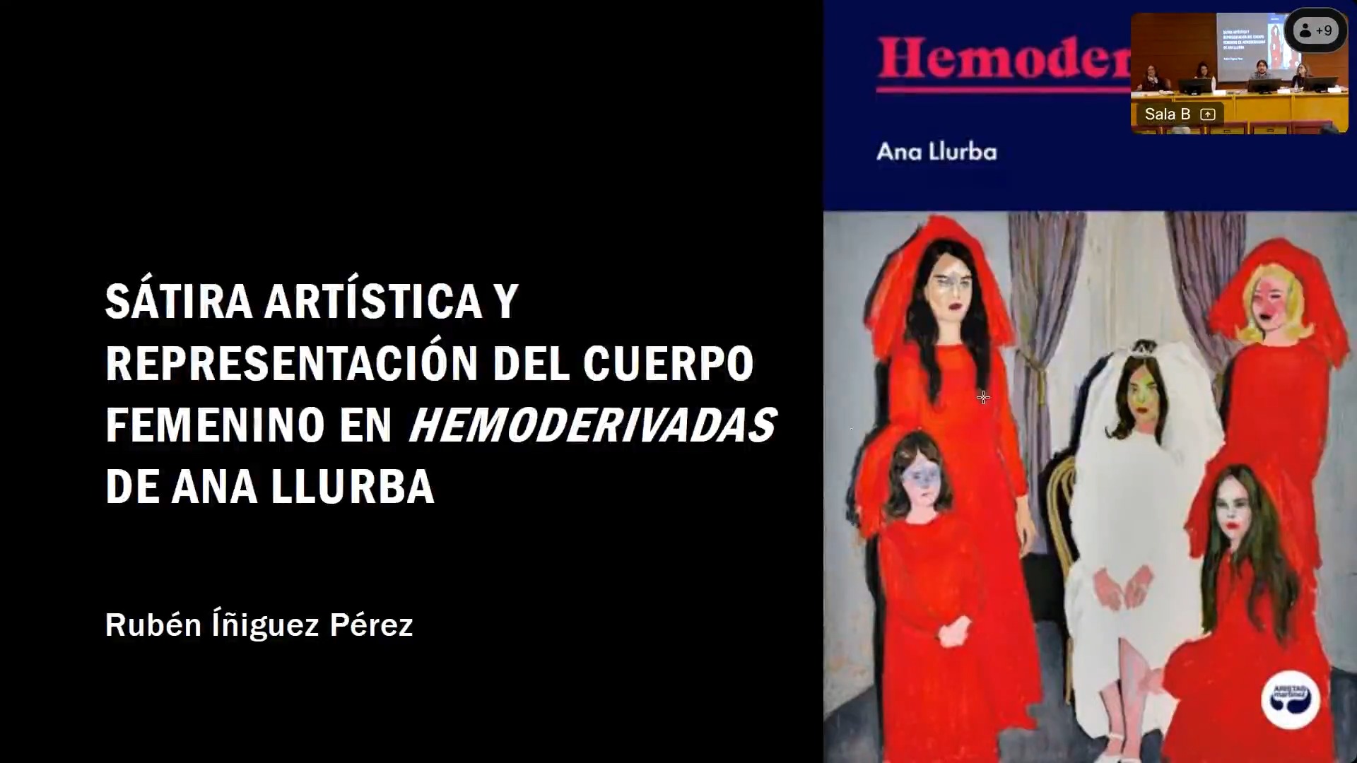 Sátira artística y representación del cuerpo femenino en Hemoderivadas (2022) de Ana Llurba