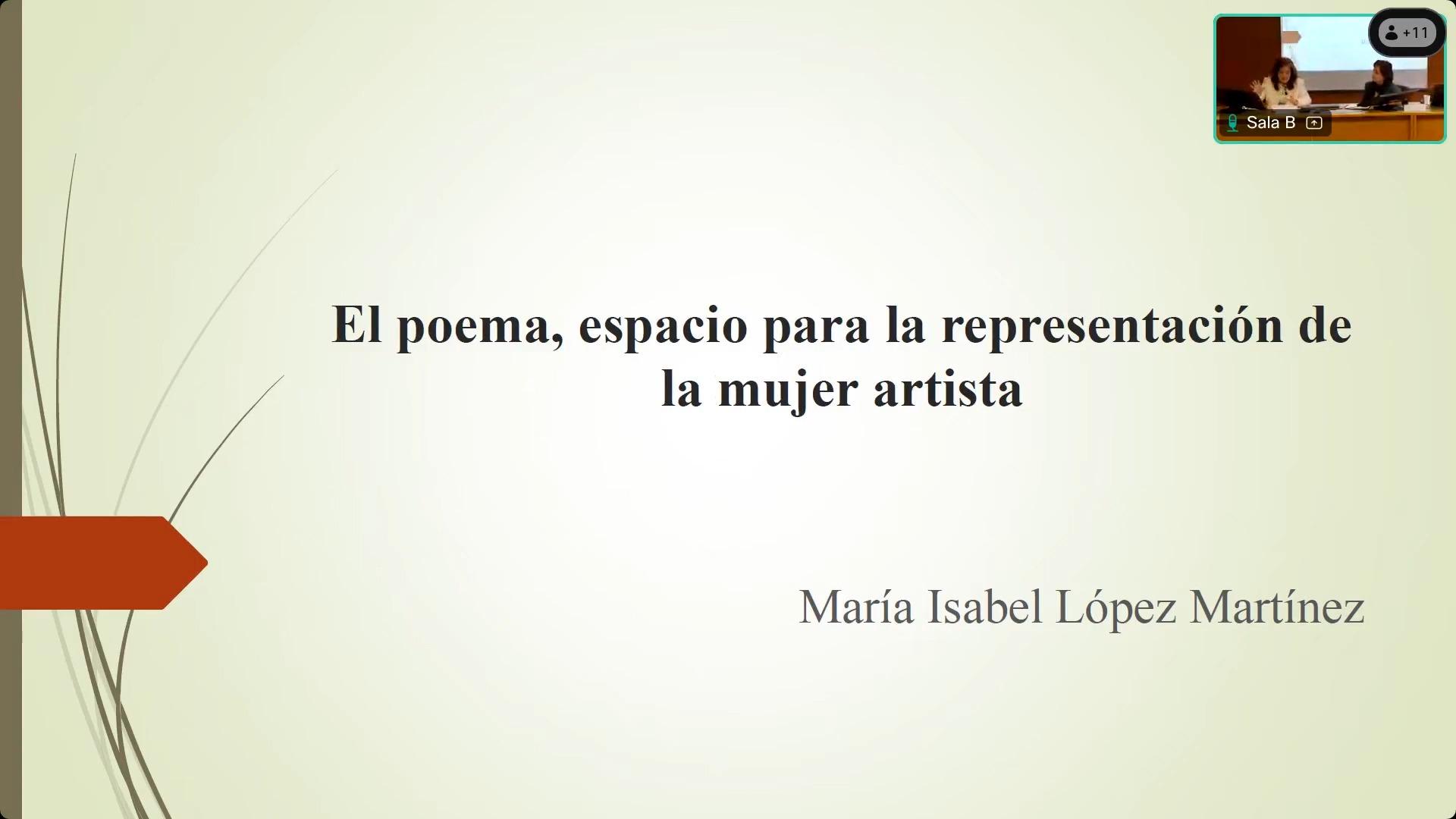 El poema: espacio para la representación de la mujer artista