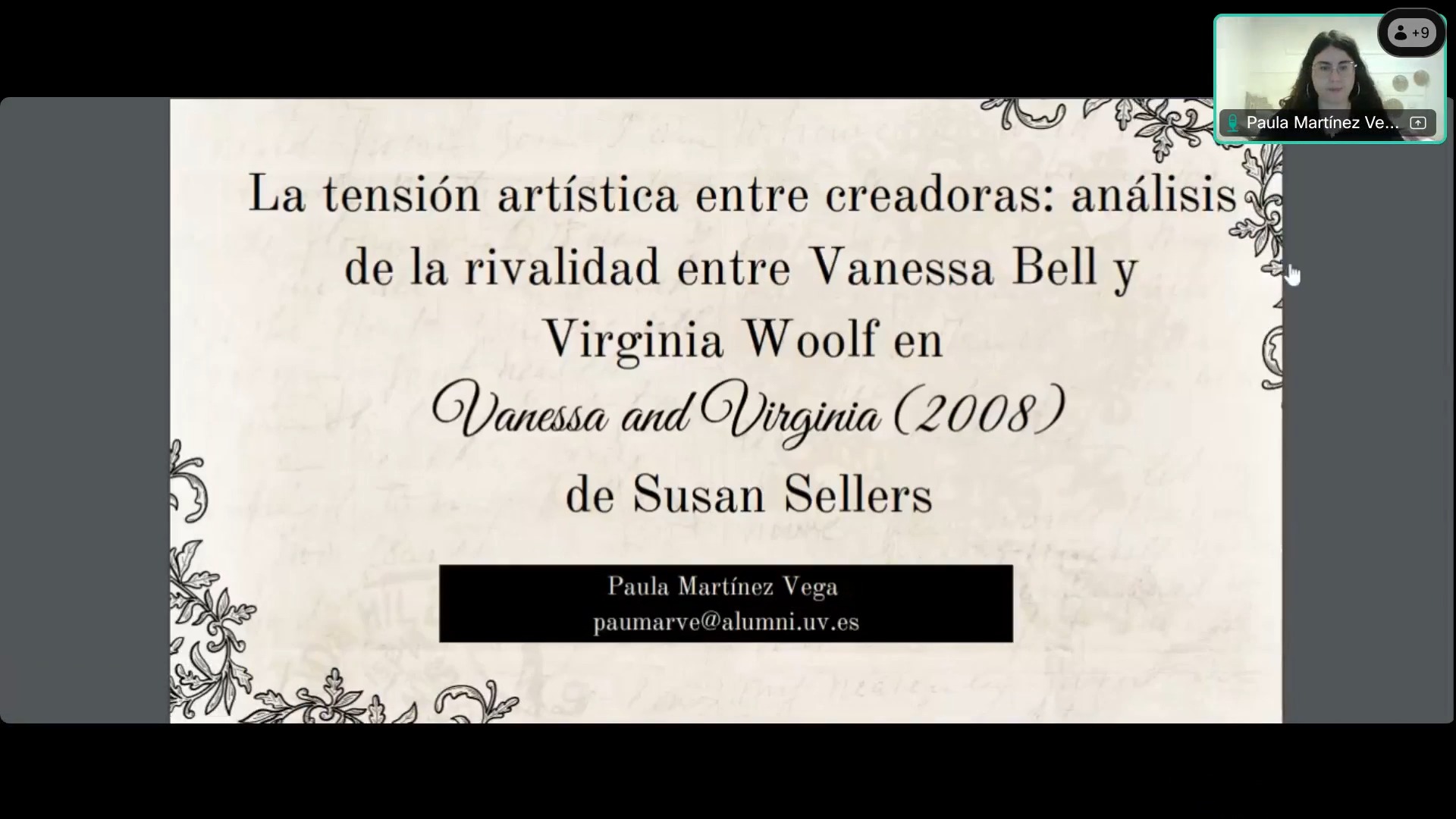 La tensión artística entre creadoras: análisis de la rivalidad entre Vanessa Bell y Virginia Woolf en Vanessa and Virginia (2008) de Susan Sellers