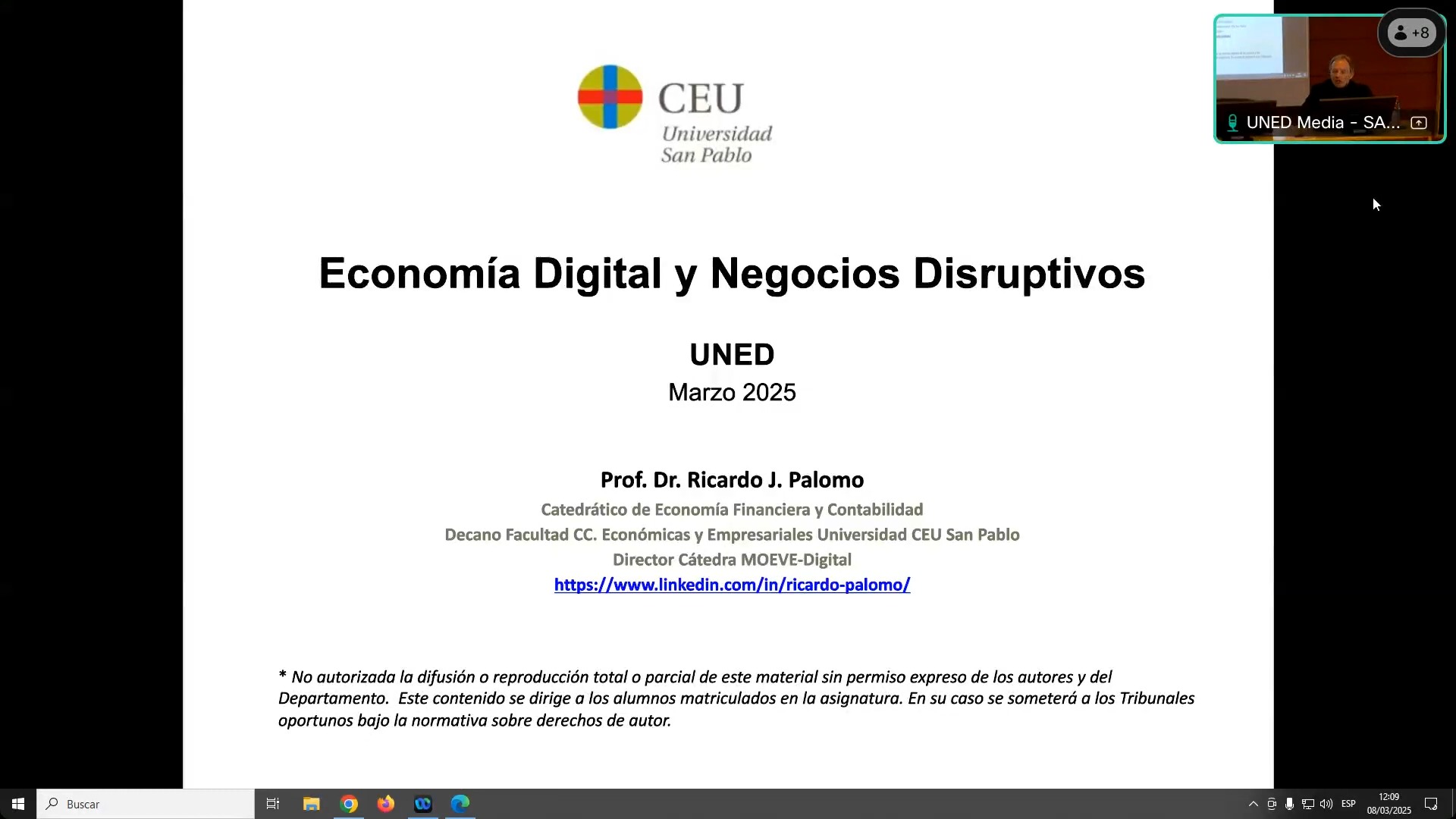 La Economía Digital y los negocios disruptivos - I