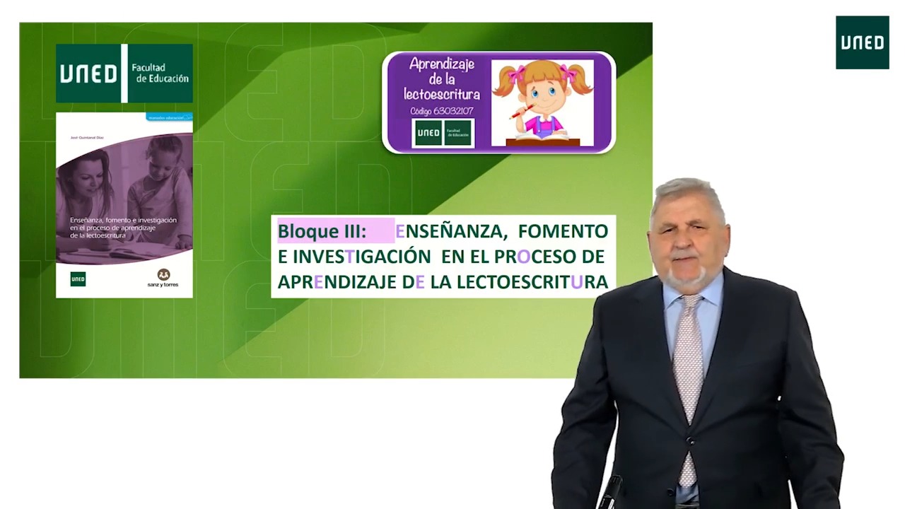 BLOQUE 3: Enseñanza y fomento de la lectoescritura