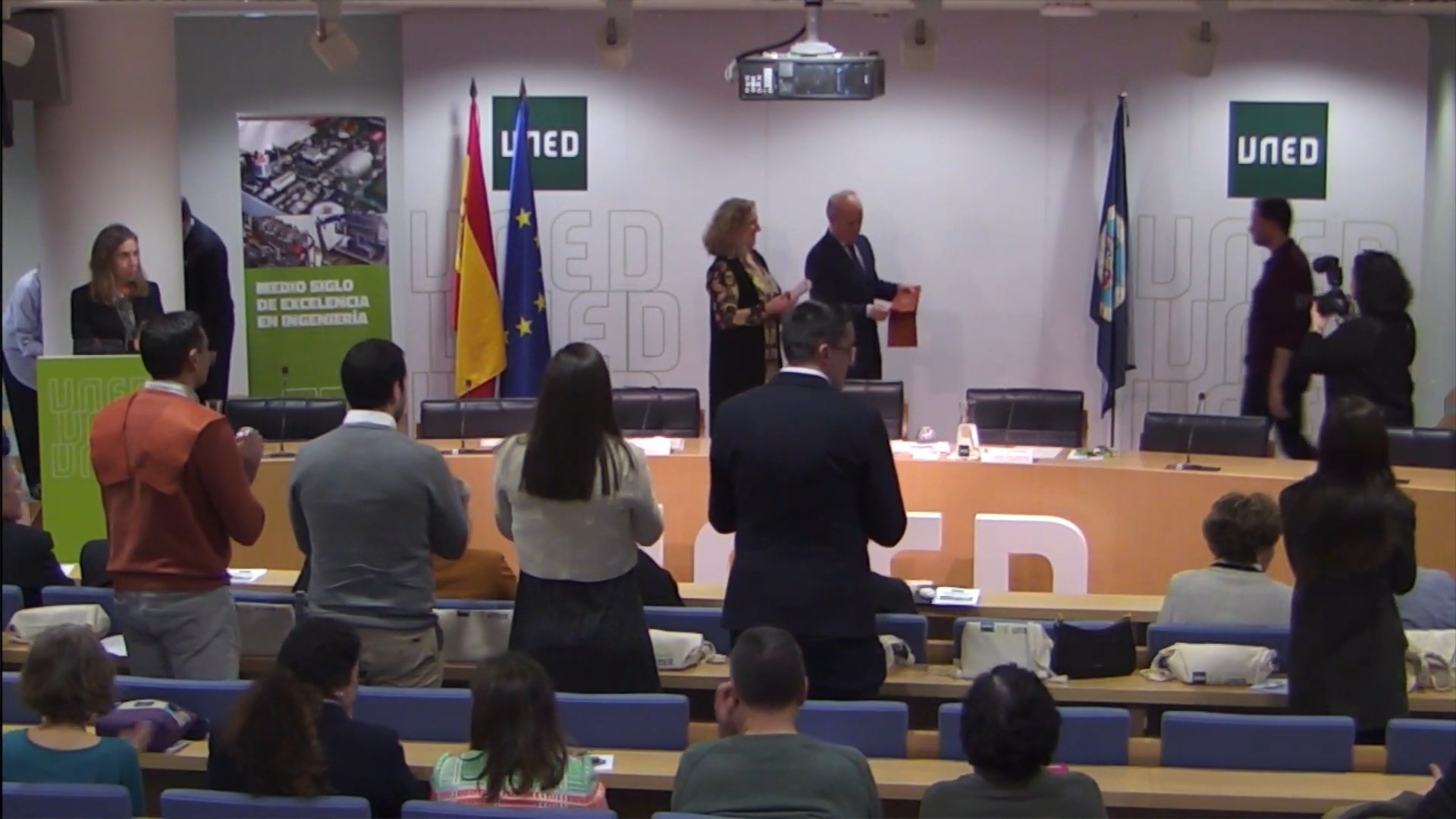 50 Aniversario de la Escuela Técnica Superior de Ingenieros Industriales. Acto de graduación y homenaje a jubilados en 2023/2024