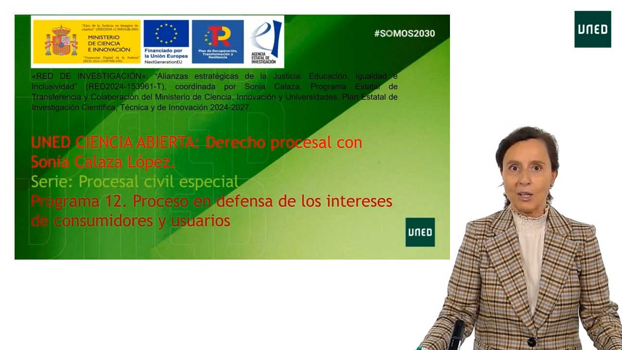 Programa 12. Proceso en defensa de los intereses de consumidores y usuarios