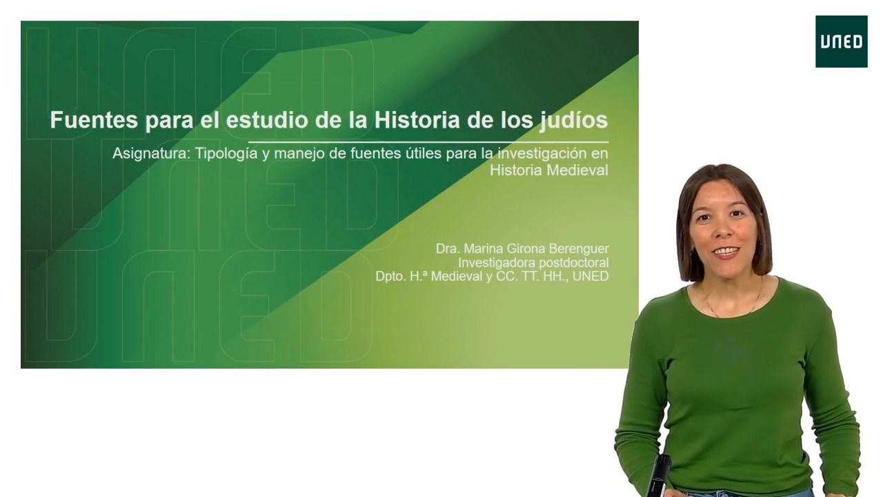 Fuentes para la Historia de los judíos en los territorios hispano-medievales