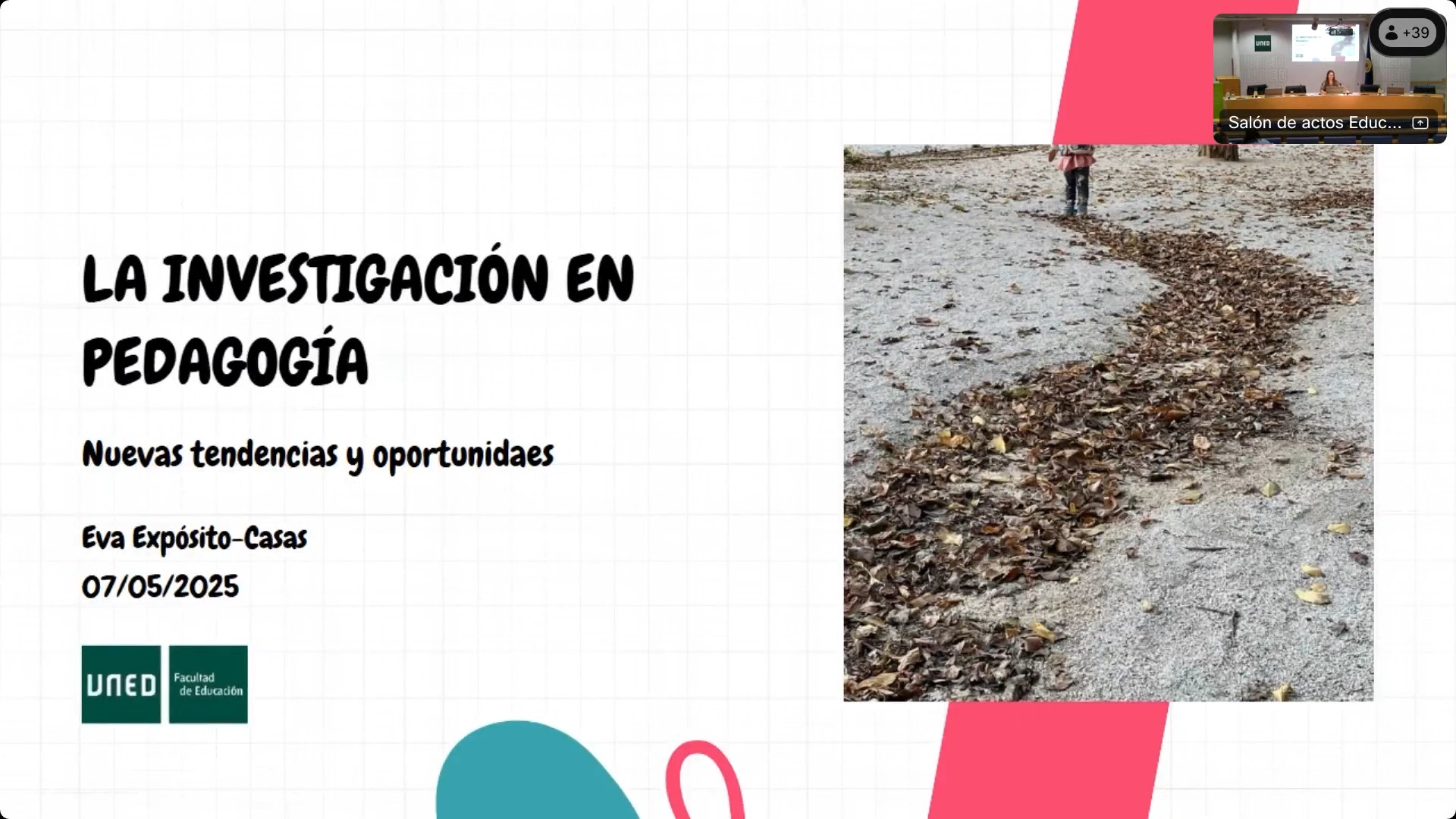 La investigación en Pedagogía. Nuevas tendencias y oportunidades