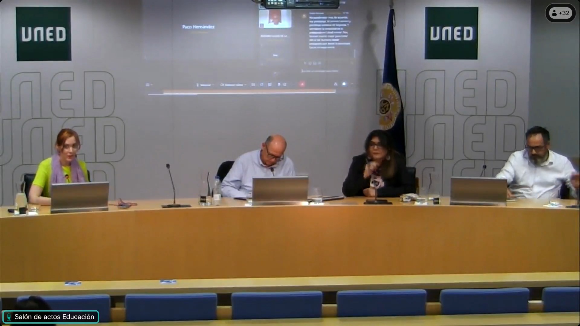 Clausura de las Jornadas de Pedagogía. Avances y retos para la profesión