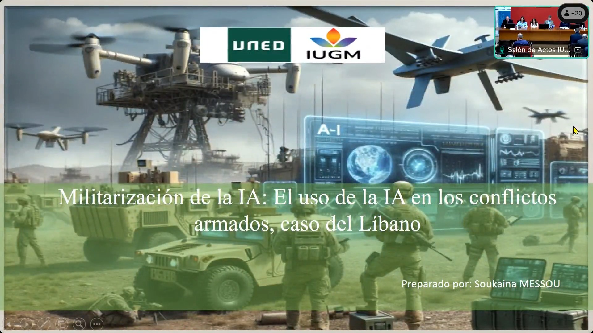 Militarización de la IA: El Uso de la IA en los Conflictos Armados, Caso del Líbano