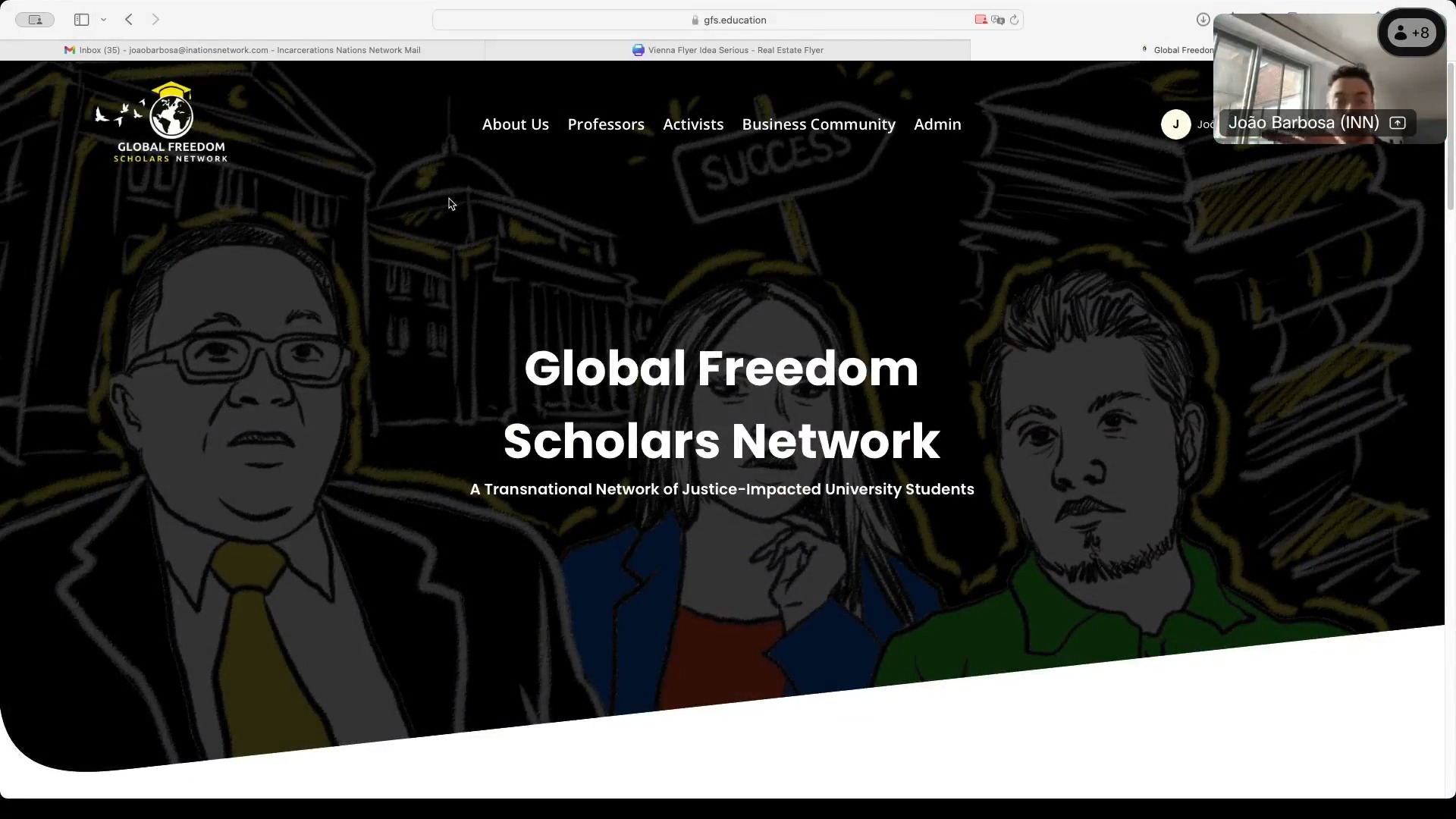 RED INN (Incarceration Nations Networdk) - Global Freedom Scholars Network (el GFS)