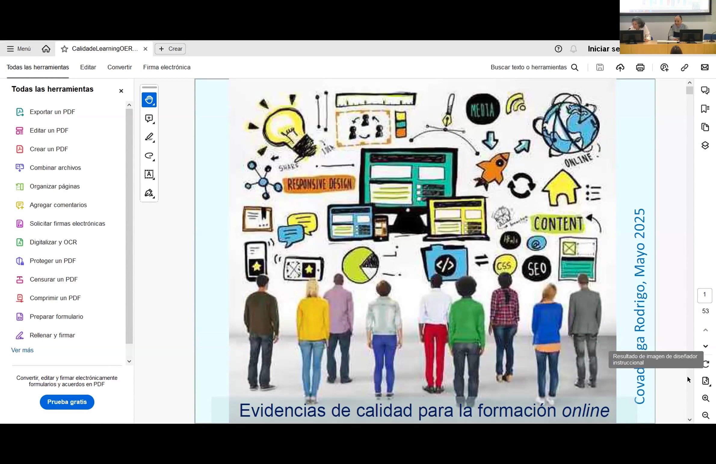 Conferencia: Calidad de materiales Educativos digitales