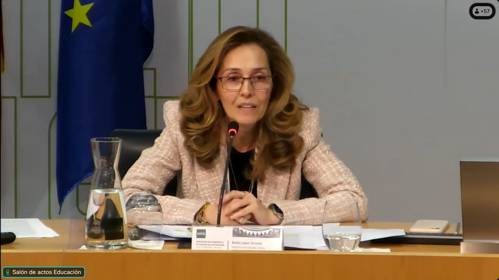Intervención de María Belén López Donaire