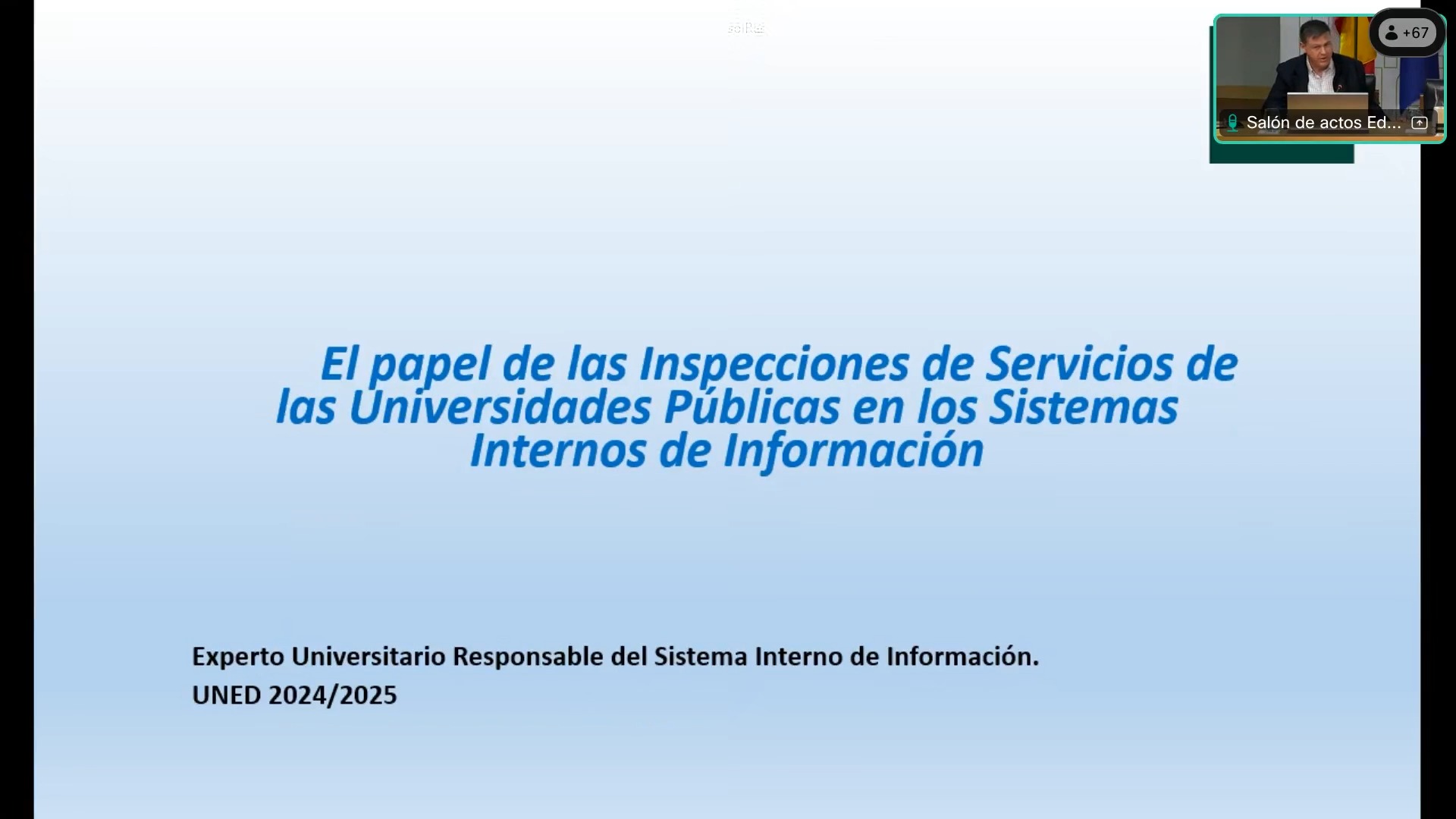 El papel de las Inspecciones de Servicios de las Universidades Públicas en los Sistemas Internos de Información