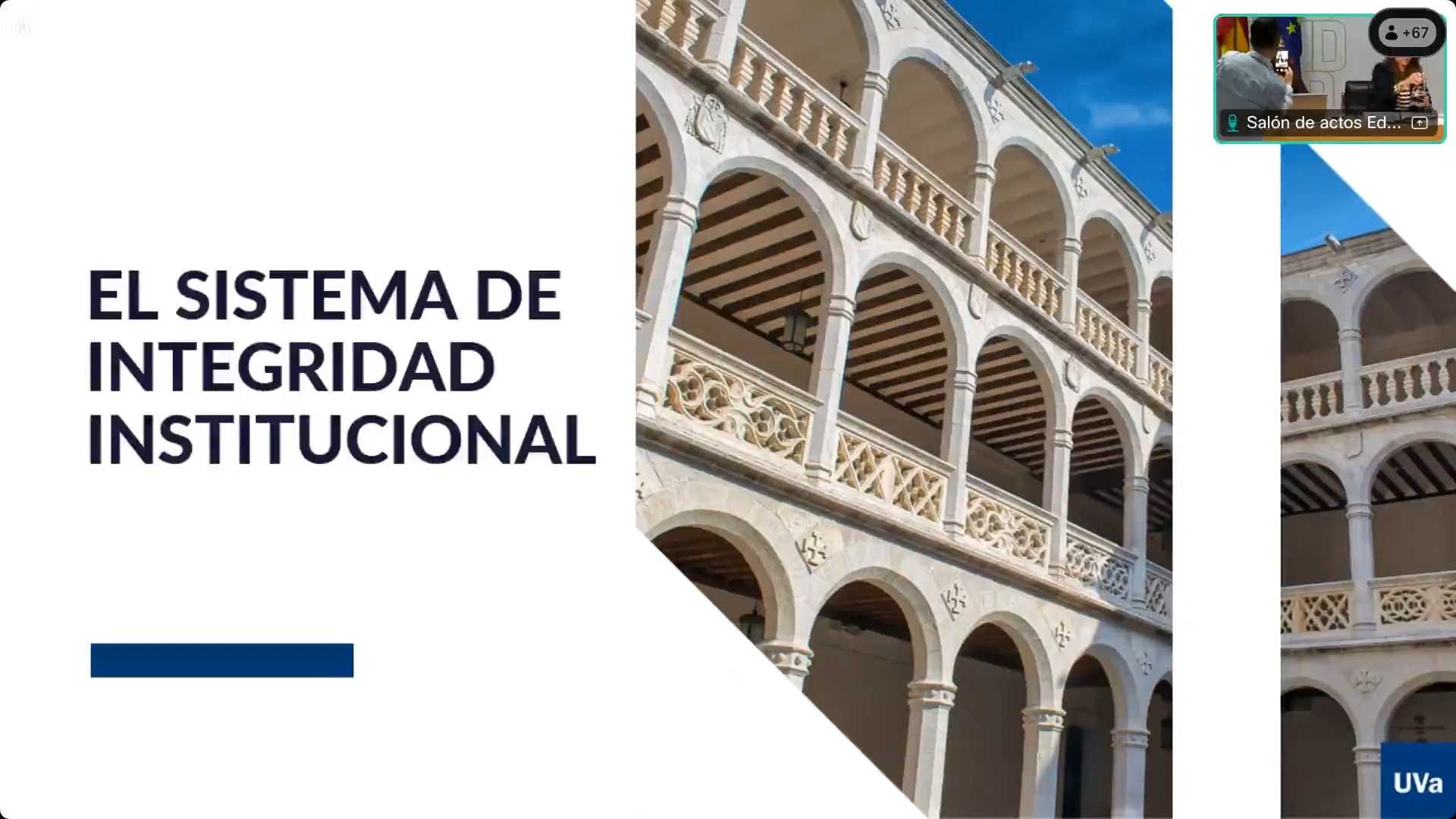 El sistema de integridad institucional