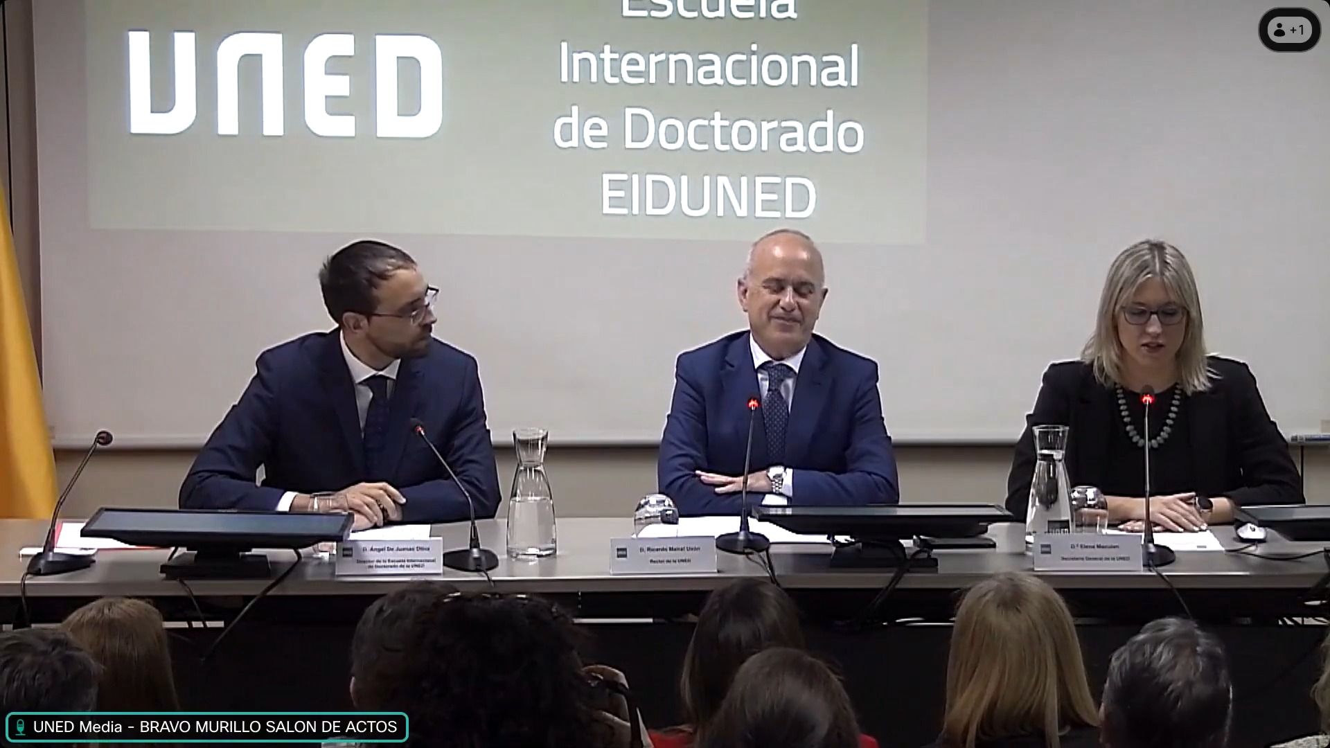 Toma de posesión del director de la Escuela Internacional de Doctorado