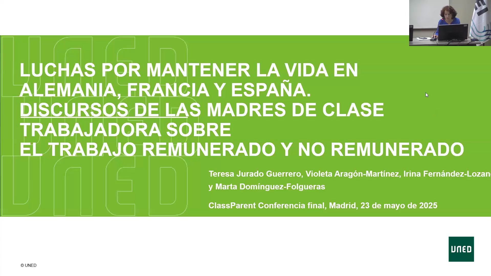 Luchas por sostener la vida en Alemania, Francia y España: Discursos de madres de clase trabajadora